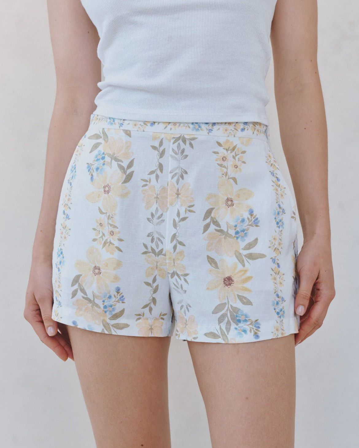 Bella Dahl - Catalina Short Wildflower Stripe