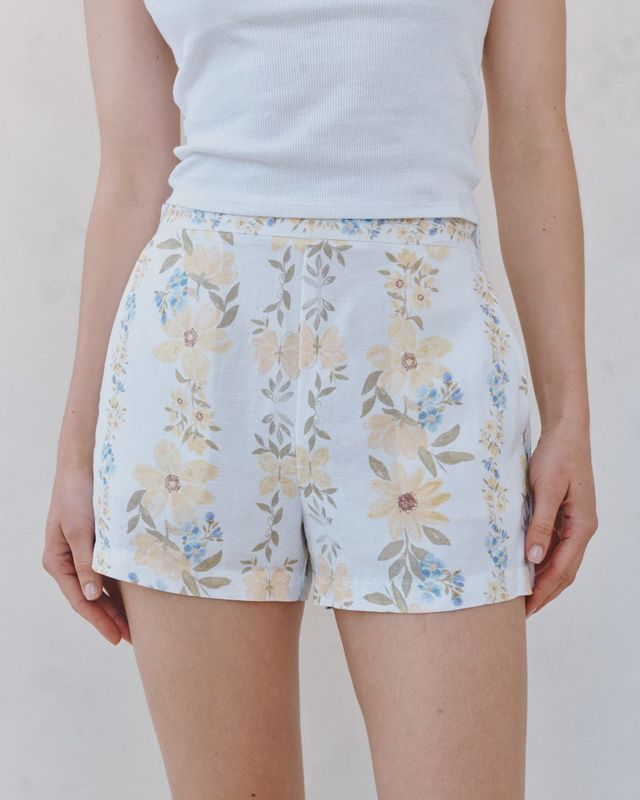 Bella Dahl - Catalina Short Wildflower Stripe