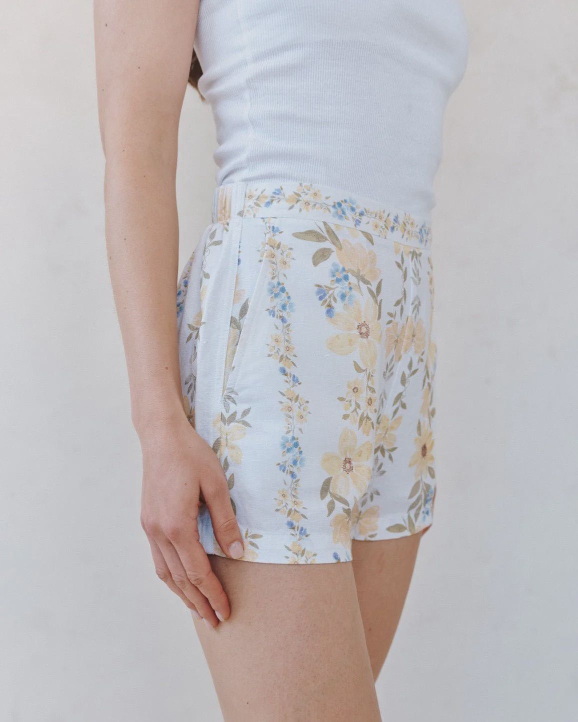 Bella Dahl - Catalina Short Wildflower Stripe