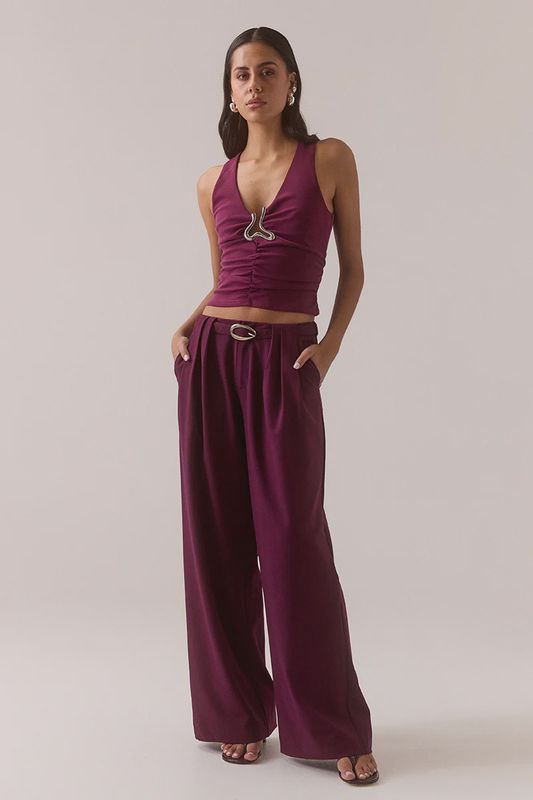 Sovere - Hari Pant Plum