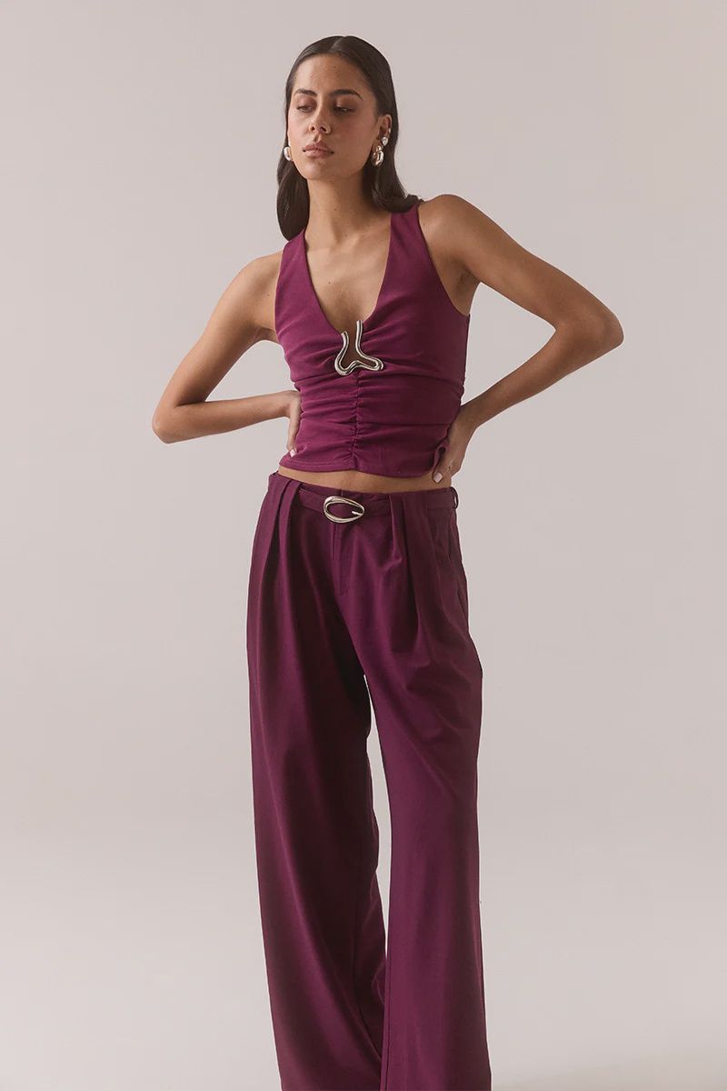 Sovere - Hari Pant Plum