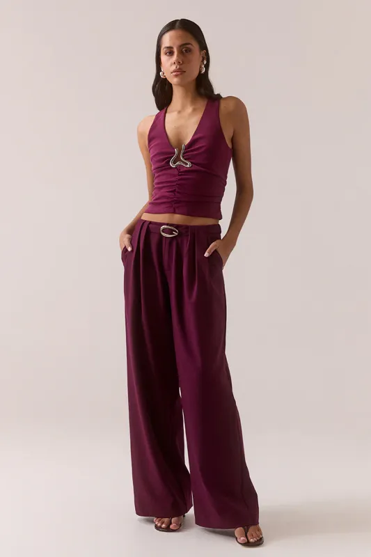Sovere - Hari Pant Plum