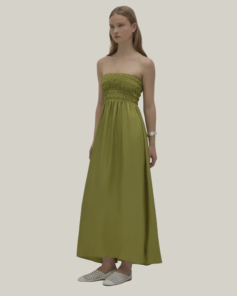 Nude Lucy - Zuri Tencel Maxi Dress Fern