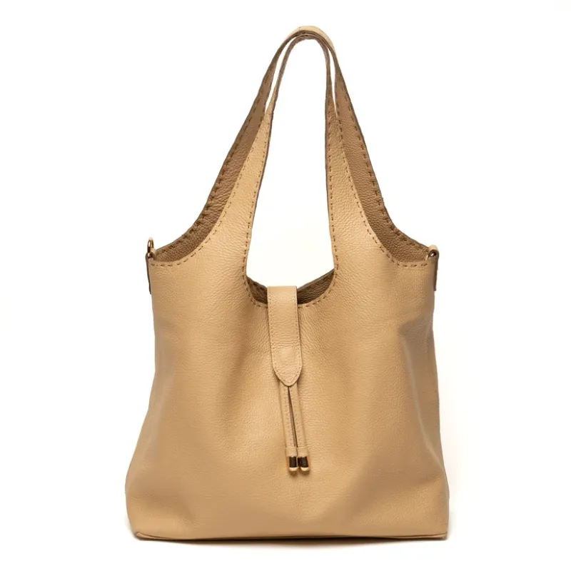 Laggo Inc. - Chloe Tote Beige