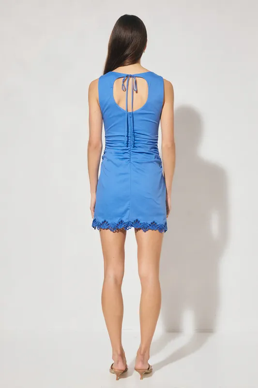 Mon Renn - Fran Mini Dress Bluebell