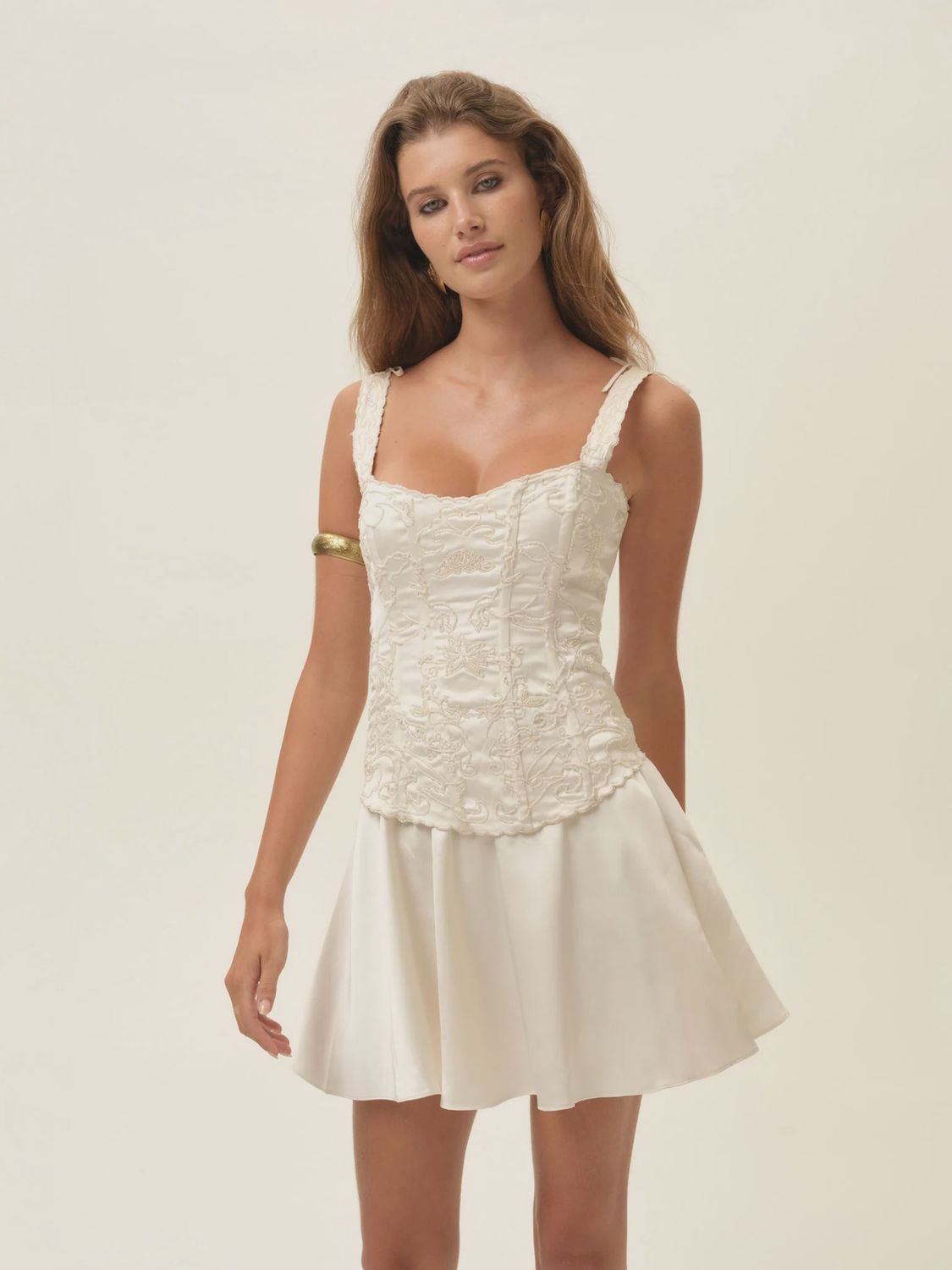 For Love &amp; Lemons - Olea Corset Mini Dress