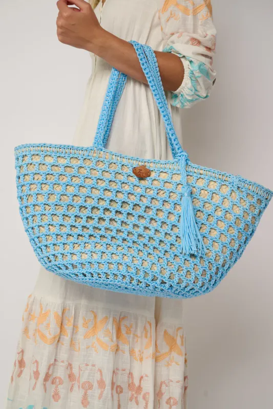 Z&L Europe - Dessin Beach Tote Blue