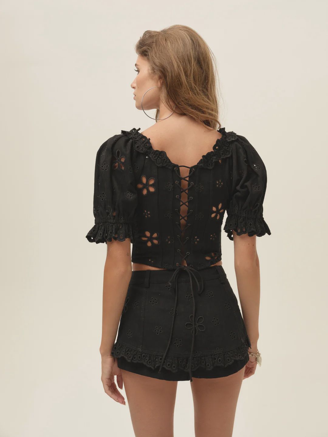 For Love &amp; Lemons - Yasmin Denim Skort