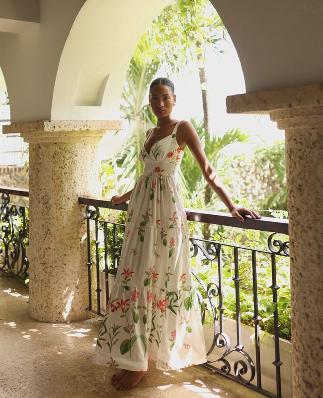 Liliana Meza - Tilly Maxi Dress Botanical