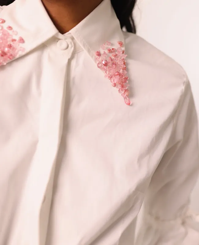Liliana Meza - Ashey Midi Dress Ivory