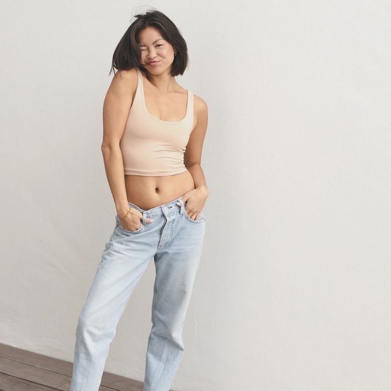 Boob-eez - Devon Double Layer Scoop Light Nude