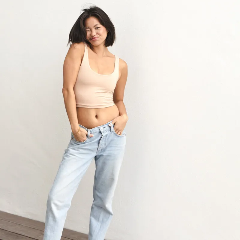 Boob-eez - Devon Double Layer Scoop Light Nude