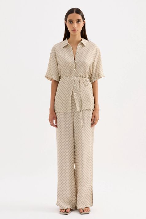 Nude Lucy - Cosmo Cupro Shirt Cosmo