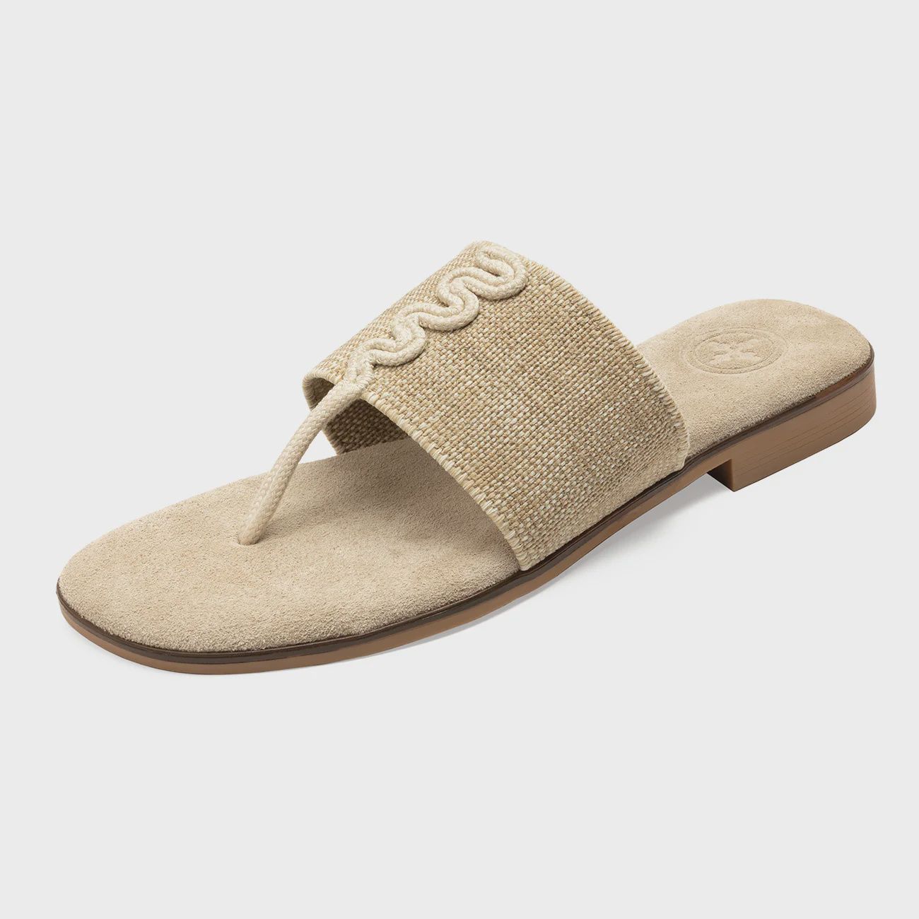 Charleston Shoe Co. - Morris Slip-On Sandal Linen Waves Charleston Shoe Co. - Morris Slip-On Sandal Linen Waves