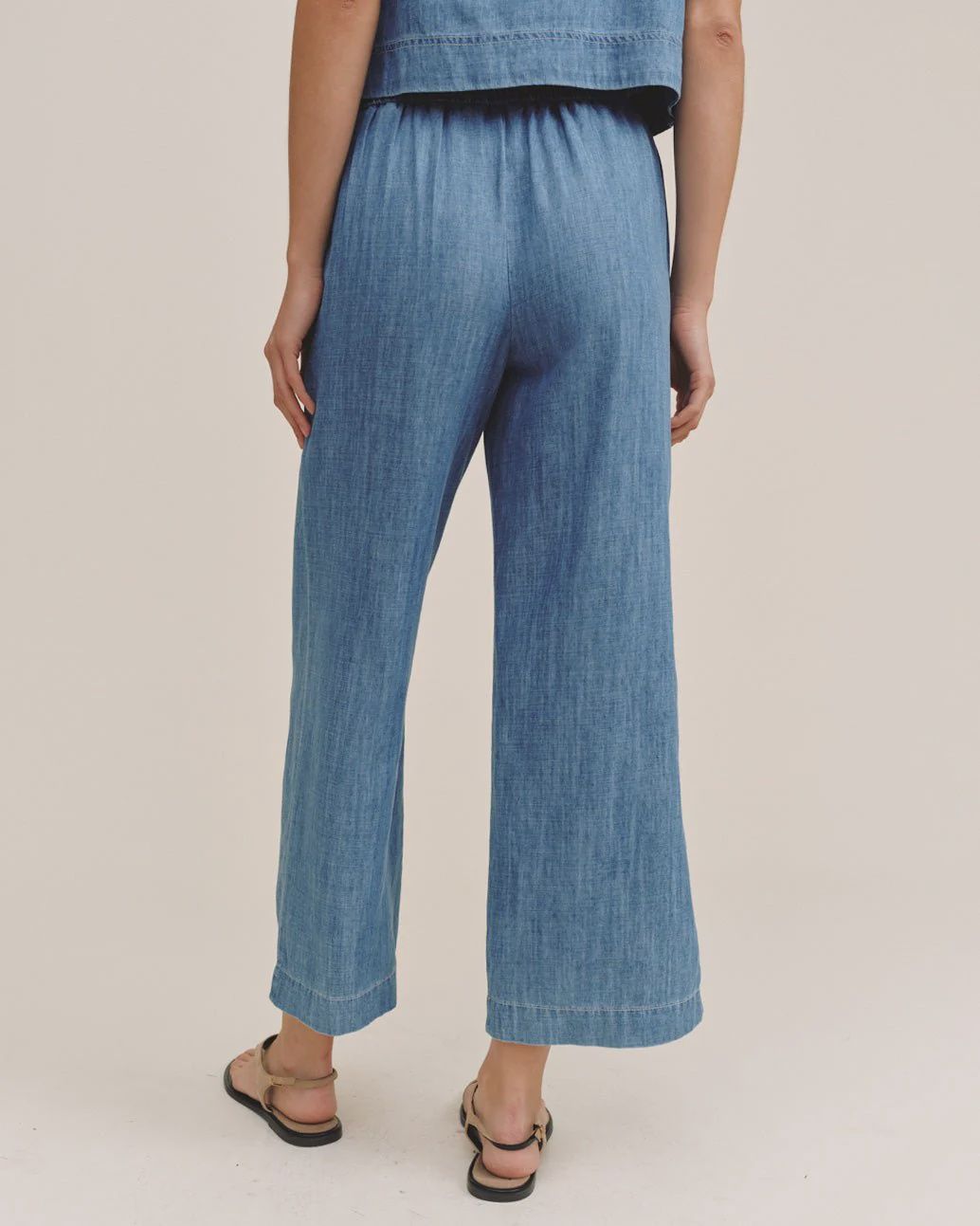 Bella Dahl - Clean Waist Denim Pant Island Blue Wash