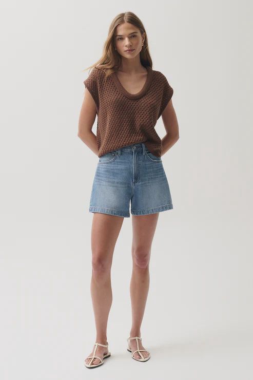 Pistola - Saige High Rise A-Line Short Sail Away