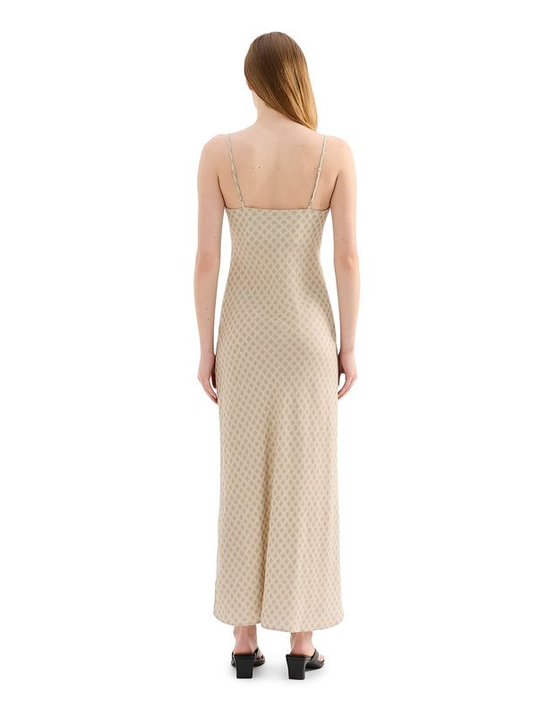 Nude Lucy - Cosmo Cupro Slip Dress Cosmo