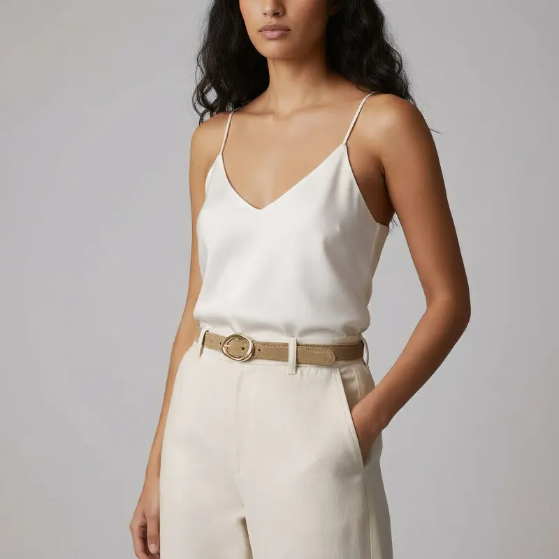 Laurel &amp; Gold - Laurel Belt Oatmeal/Gold