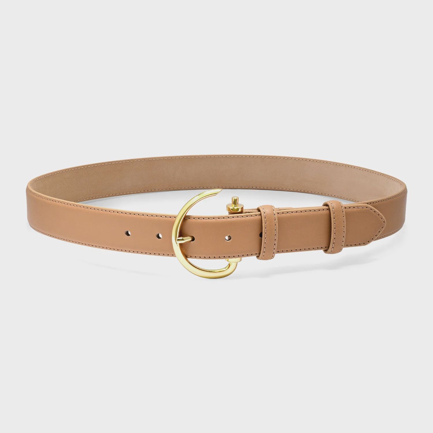 Laurel And Gold - Palomino Belt Latte/Gold