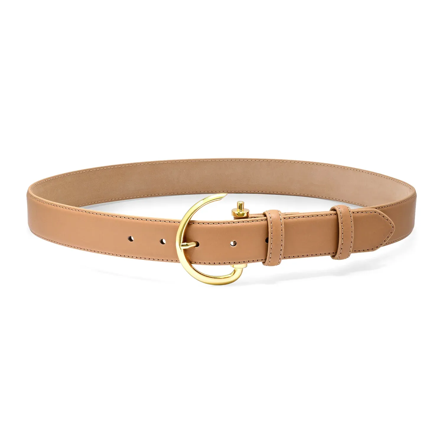 Laurel &amp; Gold - Palomino Belt Latte/Gold