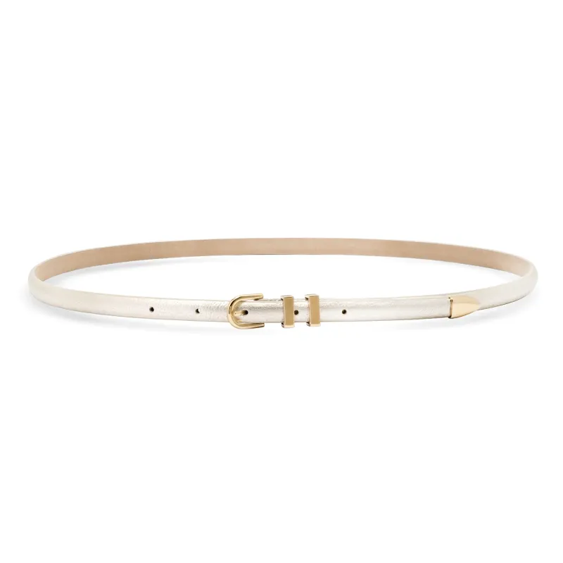 Laurel & Gold - Lexington Belt Platinum/Gold