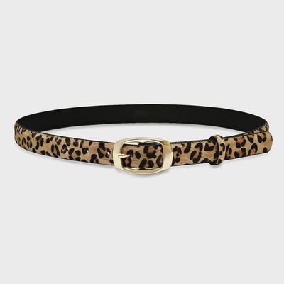 Laurel & Gold - Mini Oakwood Belt Leopard Print Hair