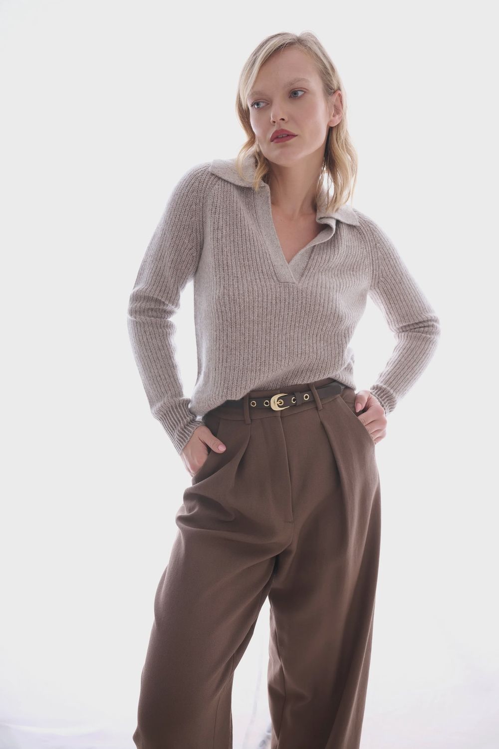 Laurel And Gold - Sawtelle Belt Chocolate/Gold Laurel And Gold - Sawtelle Belt Chocolate/Gold