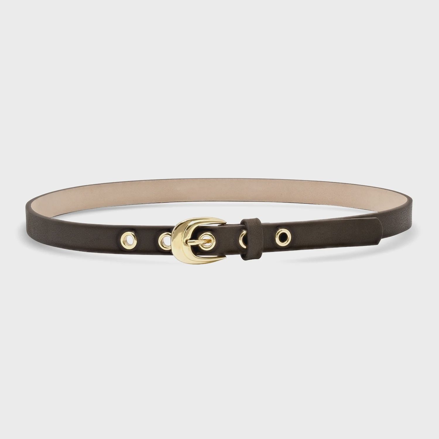 Laurel And Gold - Sawtelle Belt Chocolate/Gold Laurel And Gold - Sawtelle Belt Chocolate/Gold