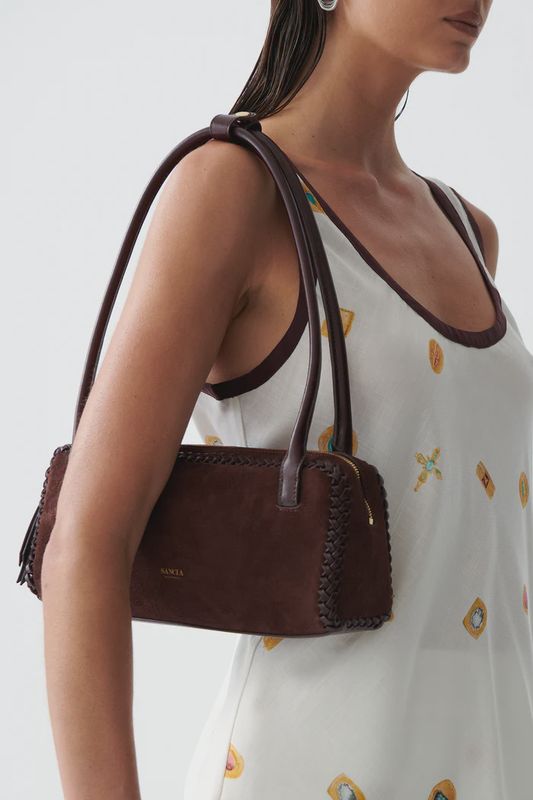 Sancia - Kotli Bag Espresso Suede