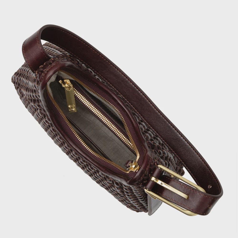 Sancia - Istria Bag Tisse Espresso Suede