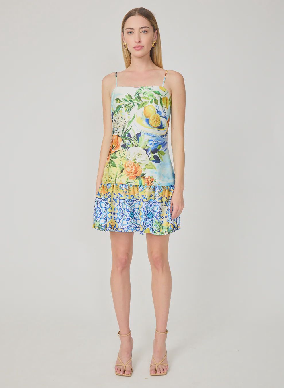 Gilner Farrar - Soraya Mini Dress Portofino Print