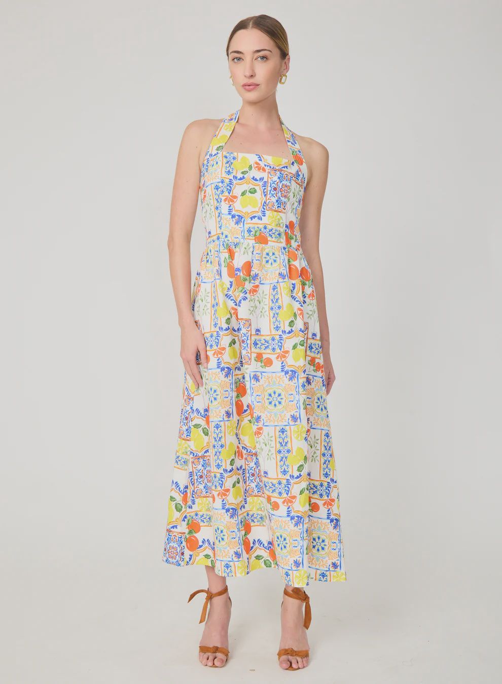 Gilner Farrar - Colby Maxi Dress Naples Print