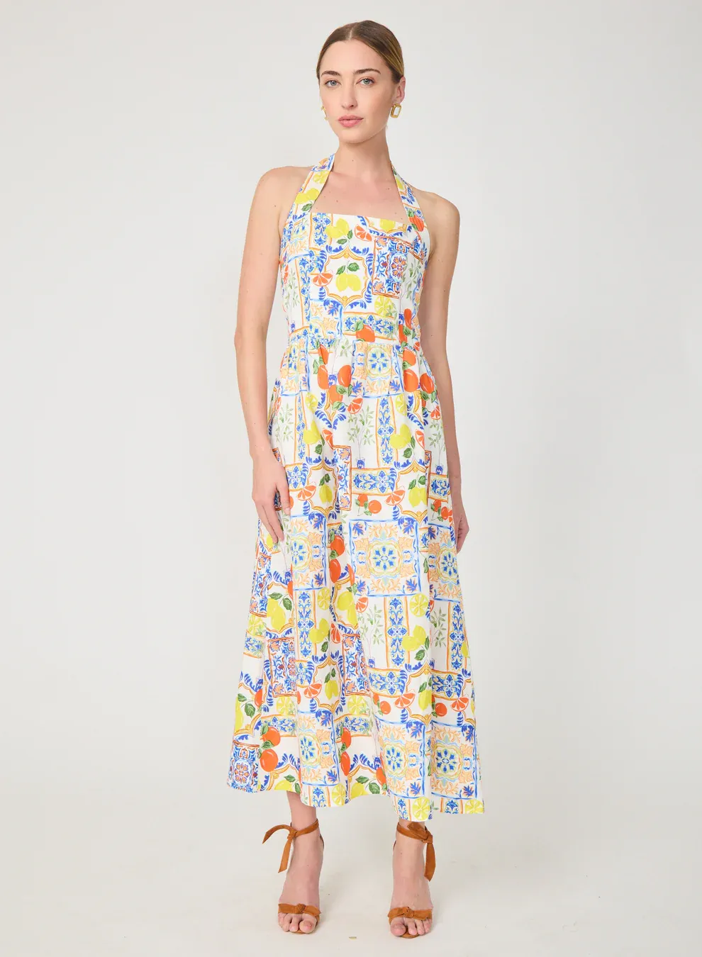 Gilner Farrar - Colby Maxi Dress Naples Print