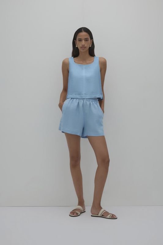 Nude Lucy - Thilda Linen Top Bermuda