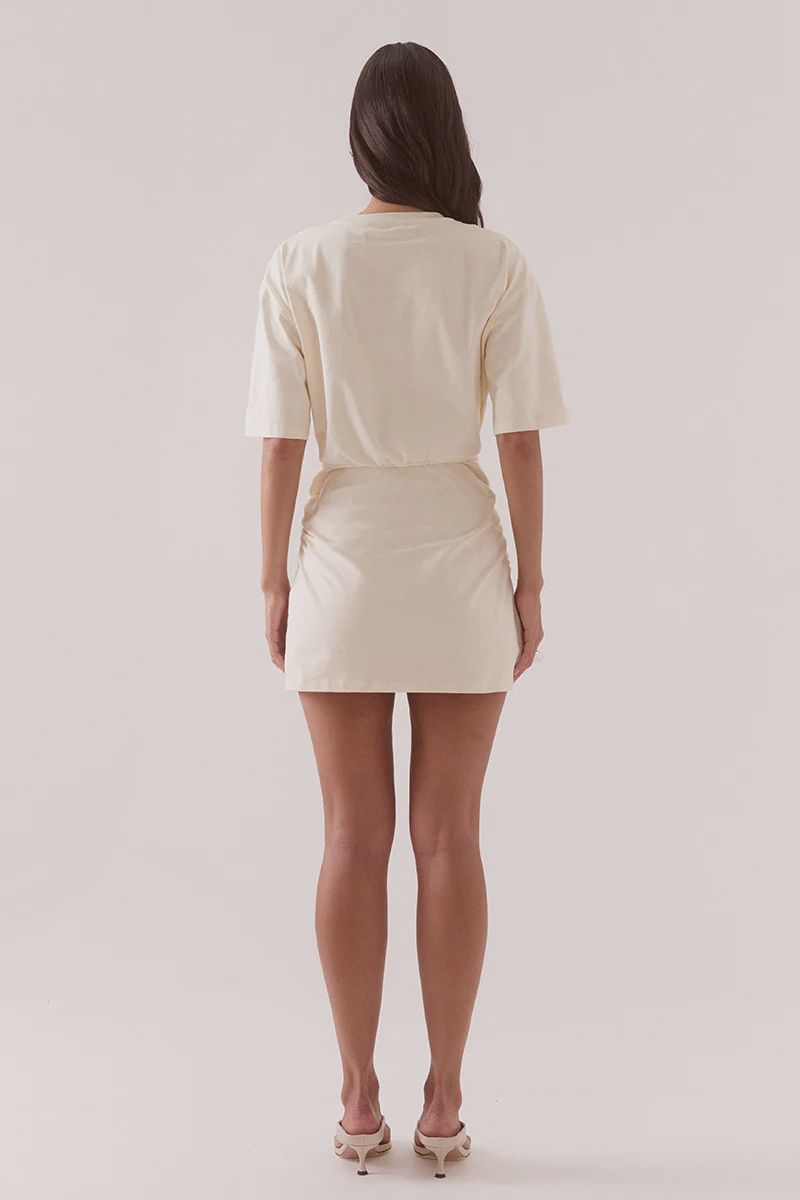 Sovere - Izel Tee Dress Pannacotta