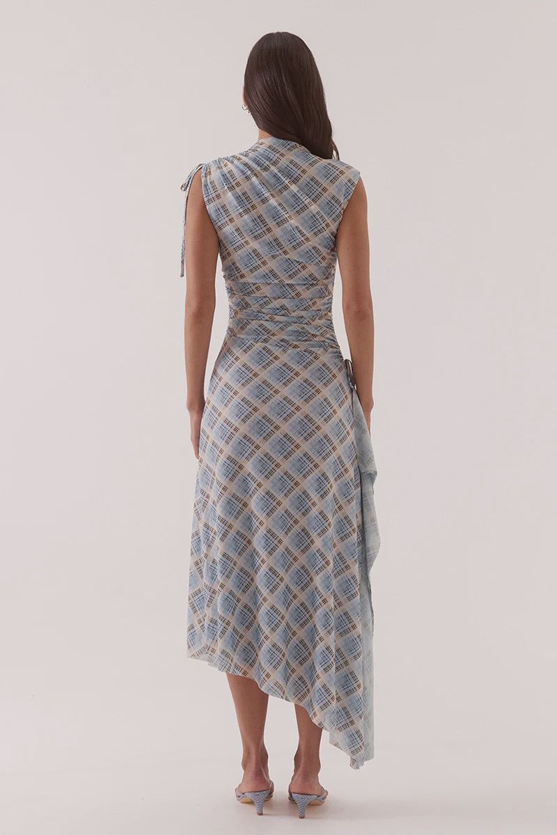 Sovere - Novalyn Plaid Sleeveless Dress Check Pallet
