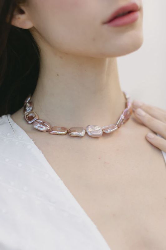 Adriana Pappas Designs - Peach Bellini Choker