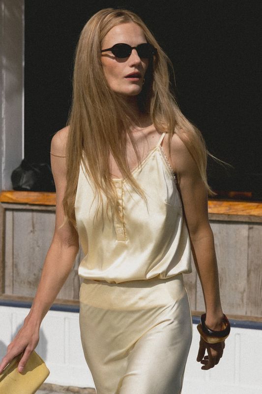 The Shirt - The Cami Shirt Butter Yellow