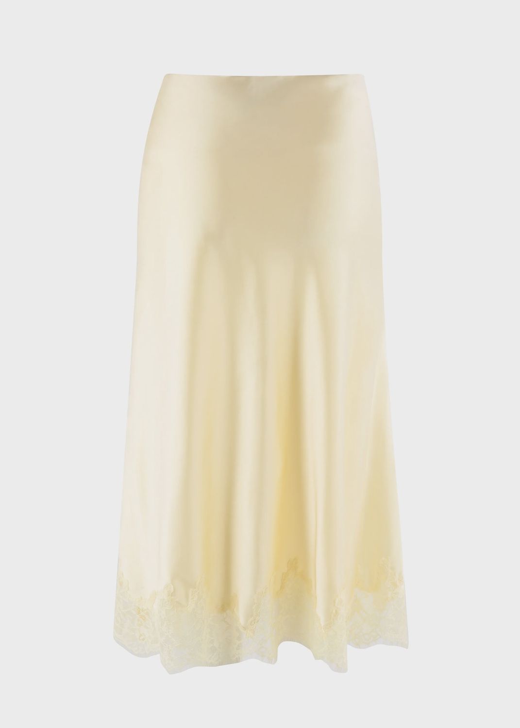 The Shirt - The Slip Skirt Butter Yellow