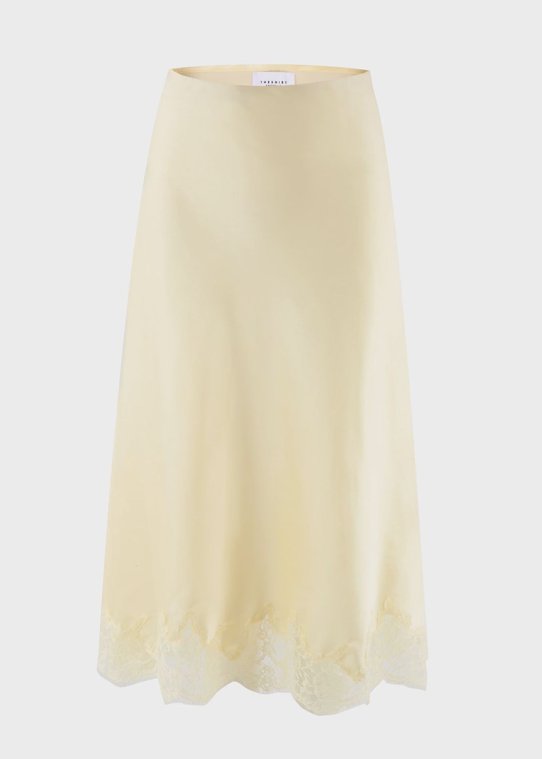 The Shirt - The Slip Skirt Butter Yellow
