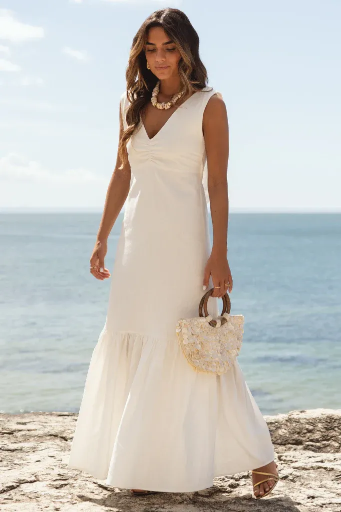 Sole - Fleur Dress White Sole - Fleur Dress White