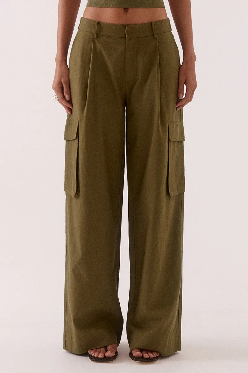 Sovere - Sabine Cargo Pants Khaki