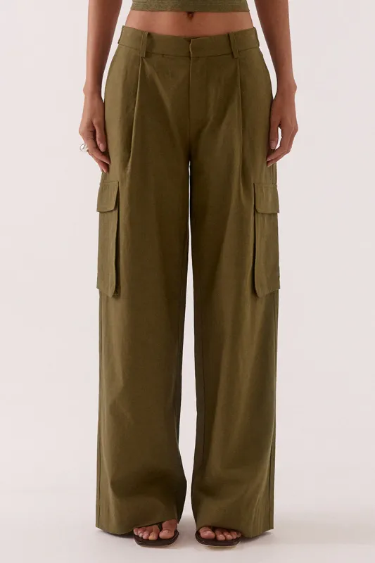 Sovere - Sabine Cargo Pants Khaki