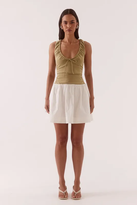 Sovere - Reve Mini Dress Soft Khaki