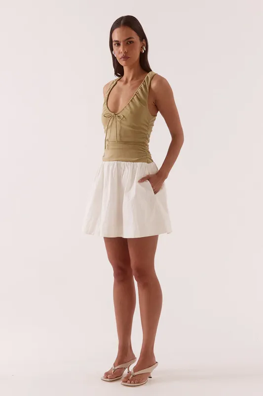 Sovere - Reve Mini Dress Soft Khaki