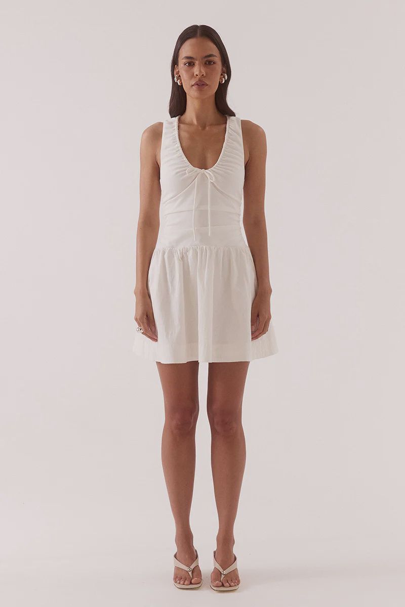 Sovere - Reve Mini Dress Chalk