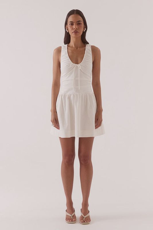 Sovere - Reve Mini Dress Chalk