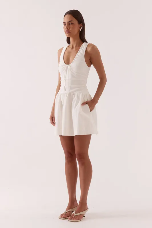 Sovere - Reve Mini Dress Chalk