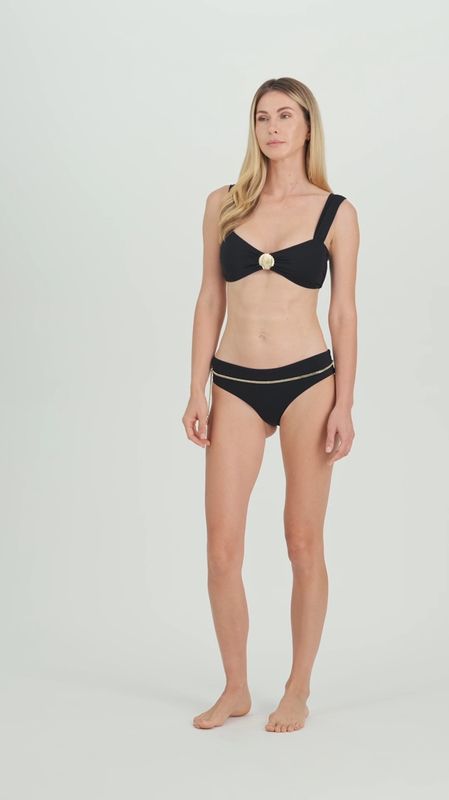 Adriana Pappas - Riviera Bottom W/Chain Black