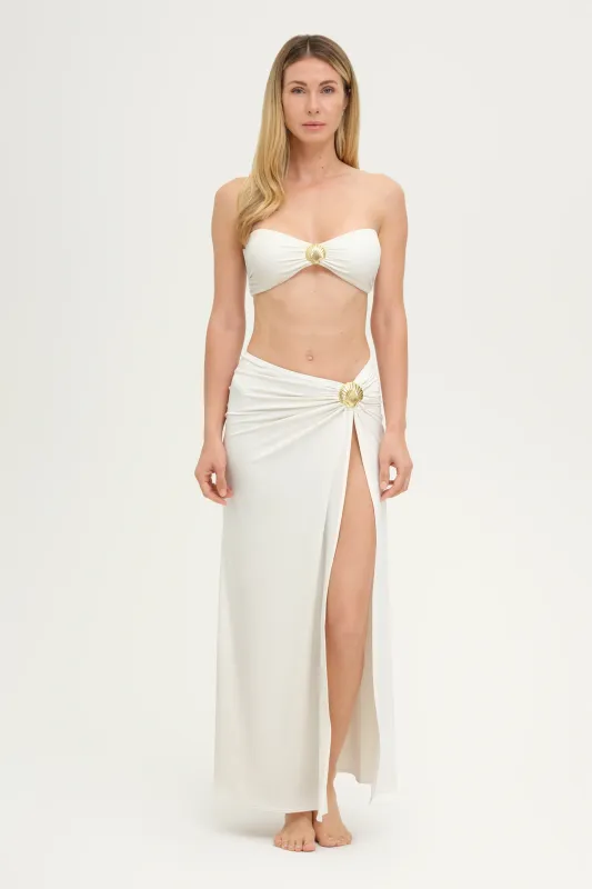 Adriana Pappas - Luna Skirt Oatmilk